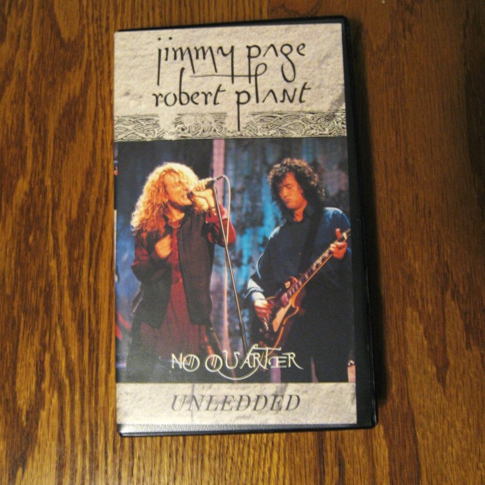 Jimmy Page Robert Plant: No Quarter (Unledded) (VHS, 1995)
